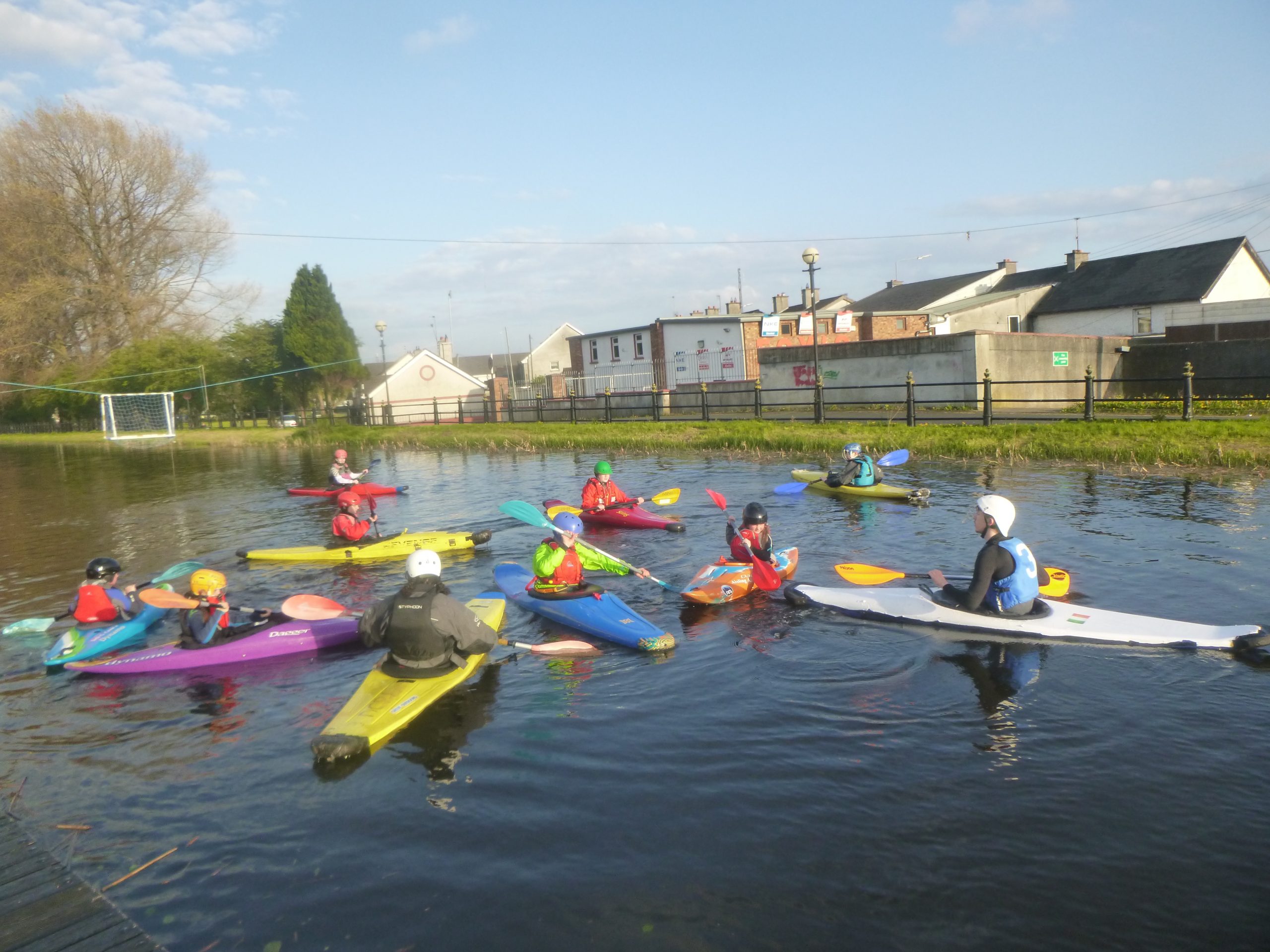 Competitive water sports